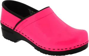 BJORK Swedish Comfort Women's Professional Leather Clogs