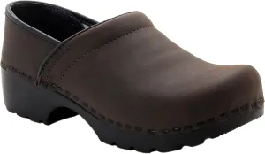 Bjork Women's Swedish Professional Leather Clogs