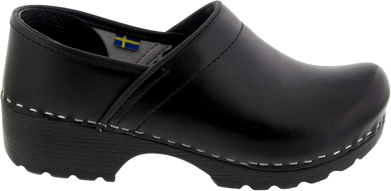 Bjork Women's Swedish Professional Leather Clogs