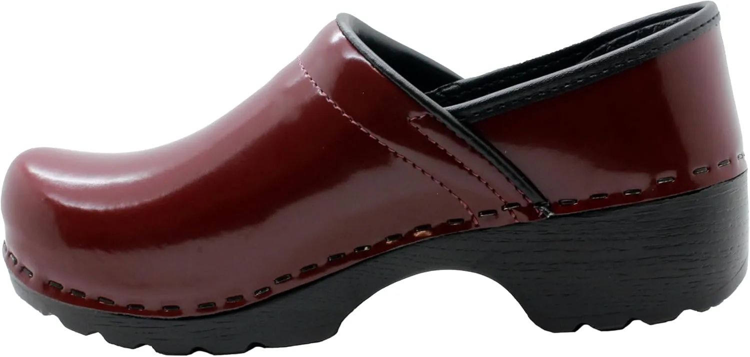 Bjork Women's Swedish Professional Leather Clogs