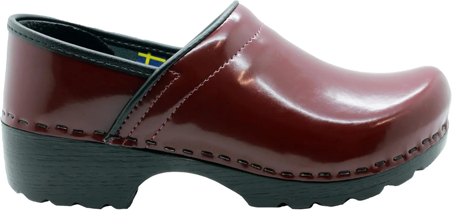 Bjork Women's Swedish Professional Leather Clogs