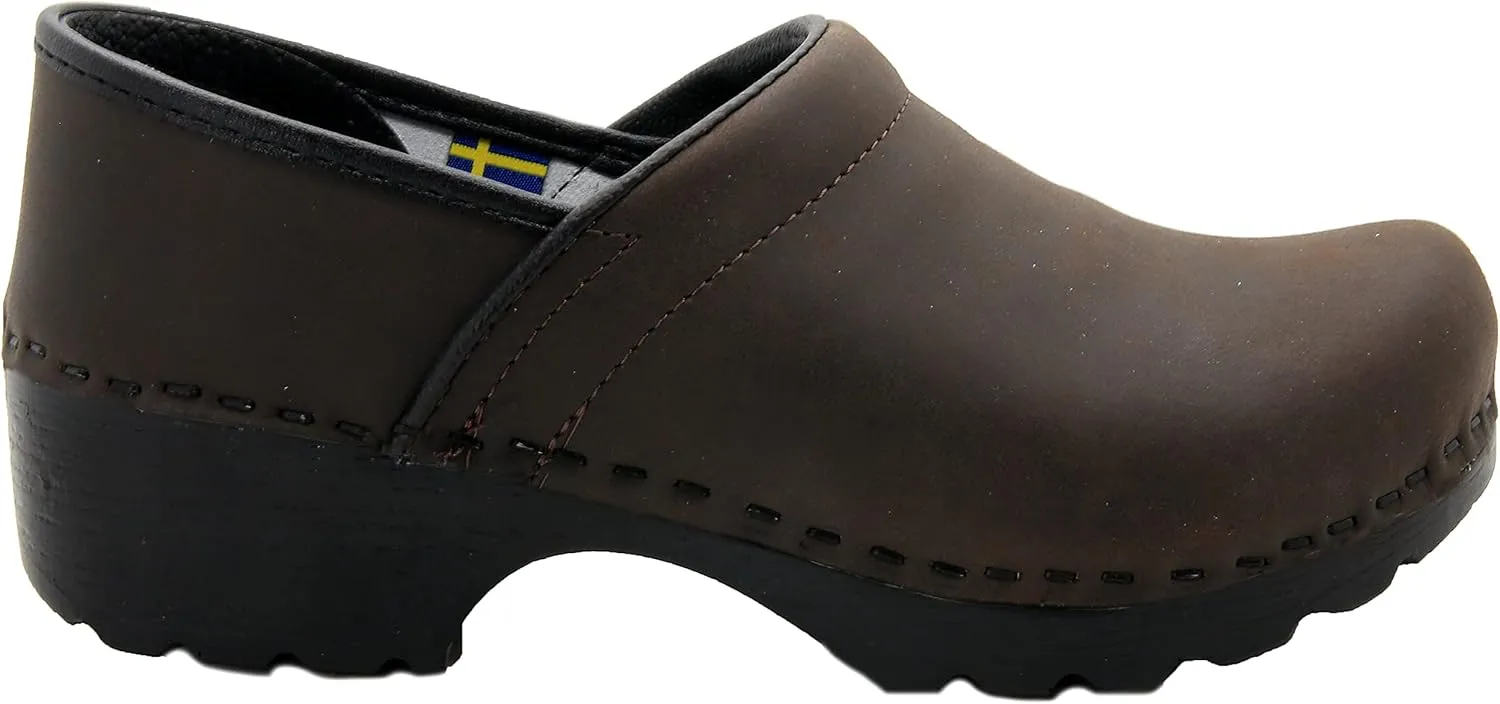 Bjork Women's Swedish Professional Leather Clogs
