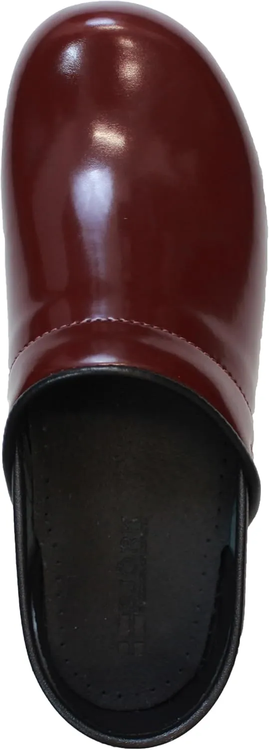 Bjork Women's Swedish Professional Leather Clogs