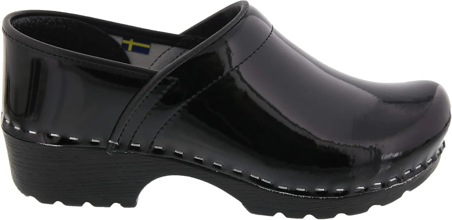 Bjork Women's Swedish Professional Leather Clogs
