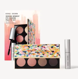 Bobbi Brown Shining Moment Eye Shadow Palette Set with Smokey Eye Mascara
