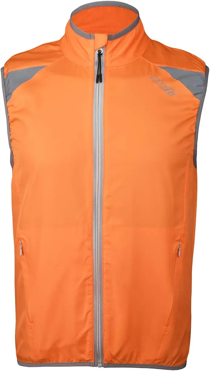 bpbtti Men's Cycling Running Vest Sleeveless Windbreakers With Two side Pockets(2.0) - Windproof, Breathable and Reflective