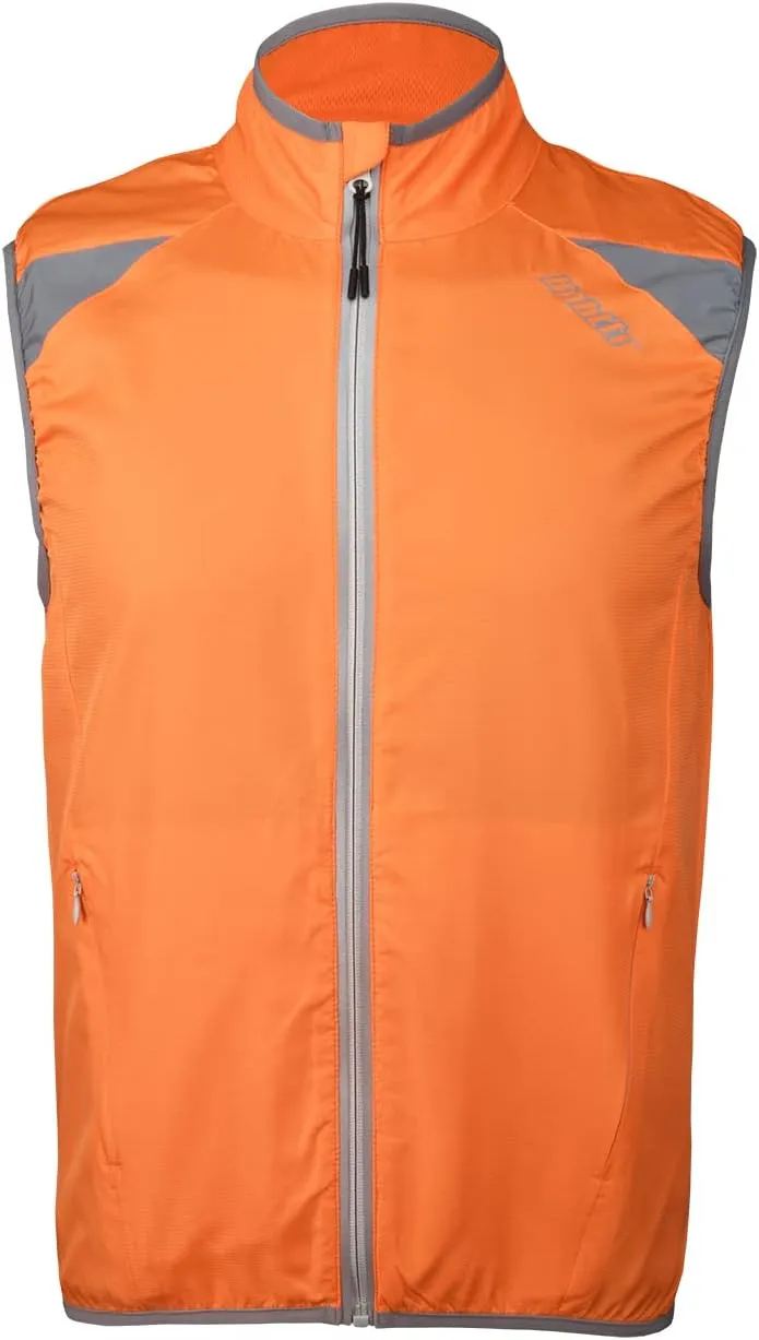 bpbtti Men's Cycling Running Vest Sleeveless Windbreakers With Two side Pockets(2.0) - Windproof, Breathable and Reflective