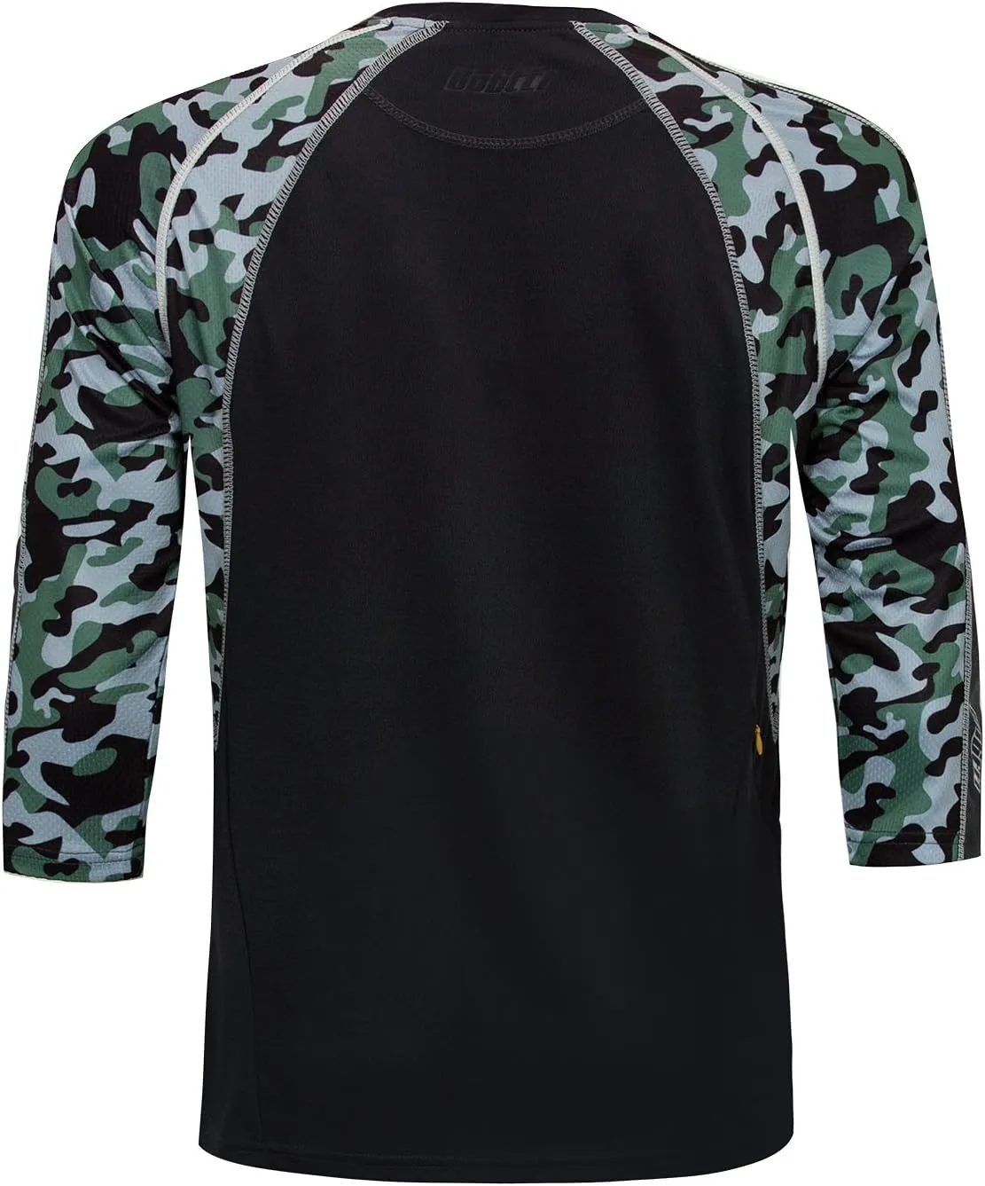 bpbtti Men's Mountain Bike Jersey 3/4 Sleeve Downhill MTB Shirts Loose Fitting Cycling Shirt UPF Bicycle Top UPF50 