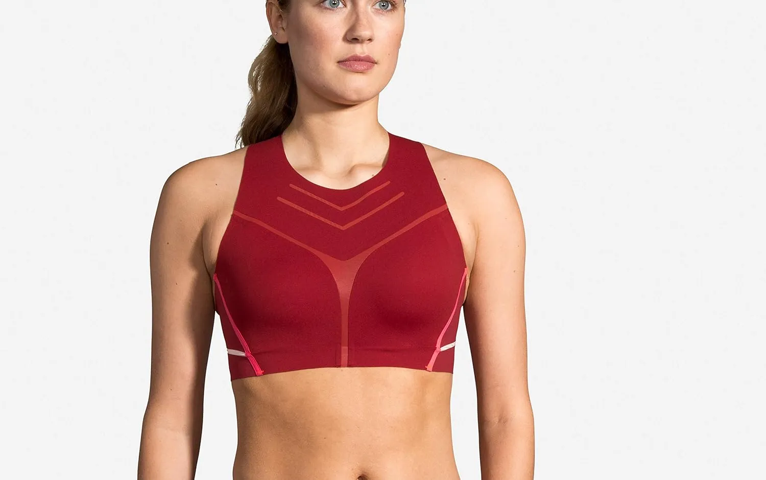 Brooks Dare High-Neck Women’s Run Bra for High Impact Running, Workouts and Sports with Maximum Support