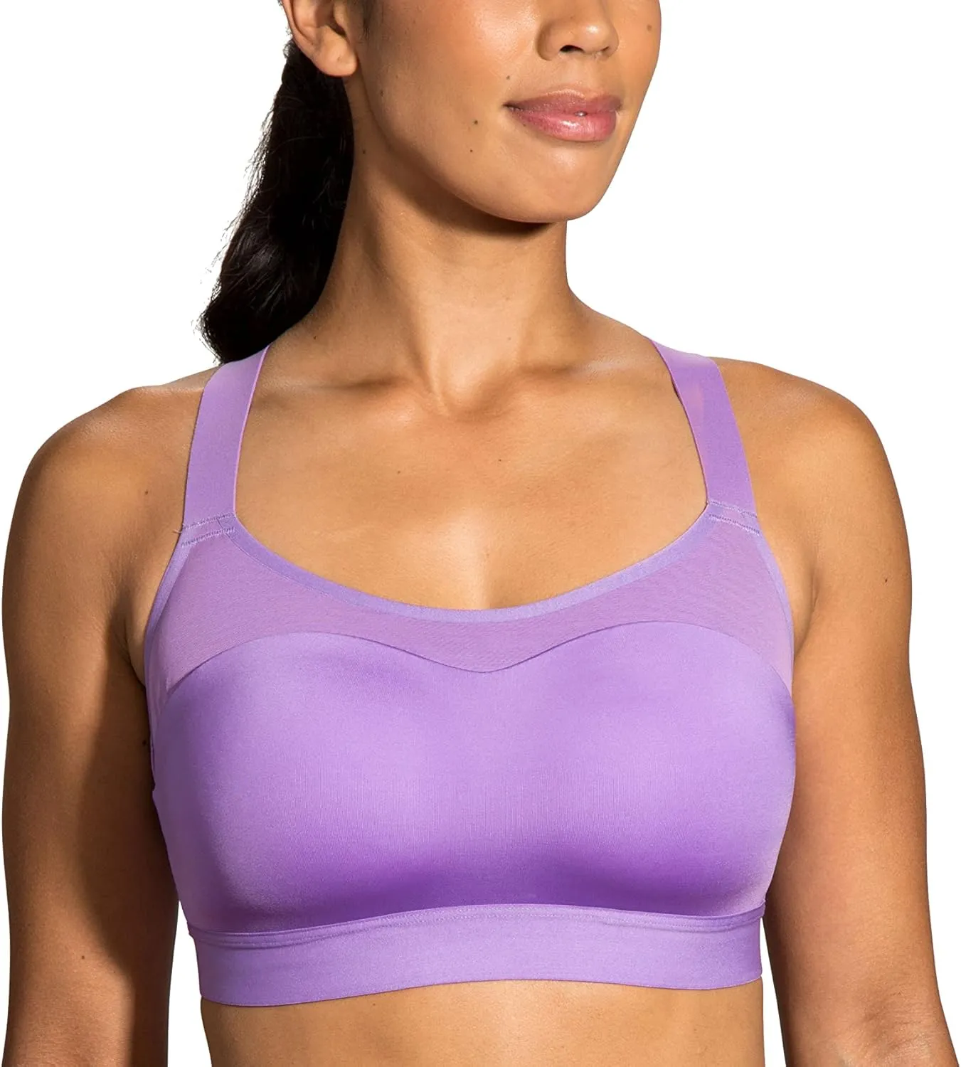 Brooks Dare Racerback Women’s Run Bra for High Impact Running, Workouts and Sports with Maximum Support