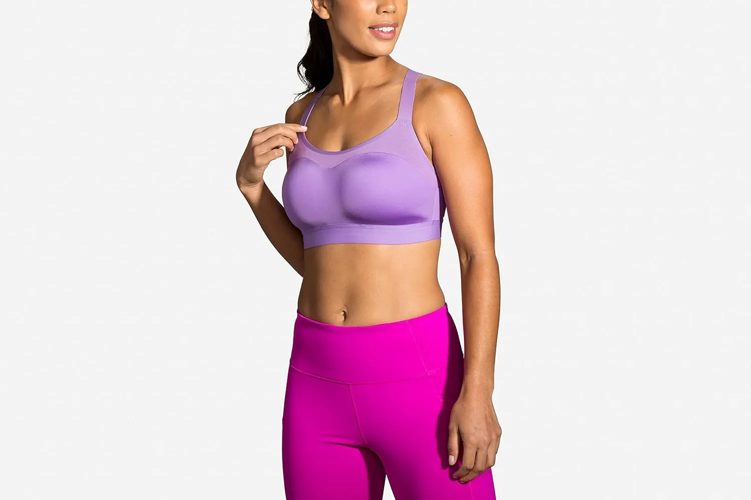 Brooks Dare Racerback Women’s Run Bra for High Impact Running, Workouts and Sports with Maximum Support