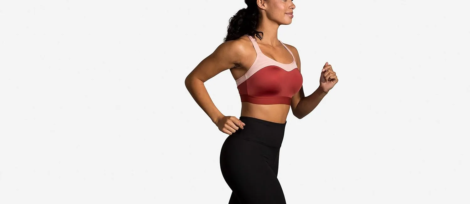 Brooks Dare Racerback Women’s Run Bra for High Impact Running, Workouts and Sports with Maximum Support