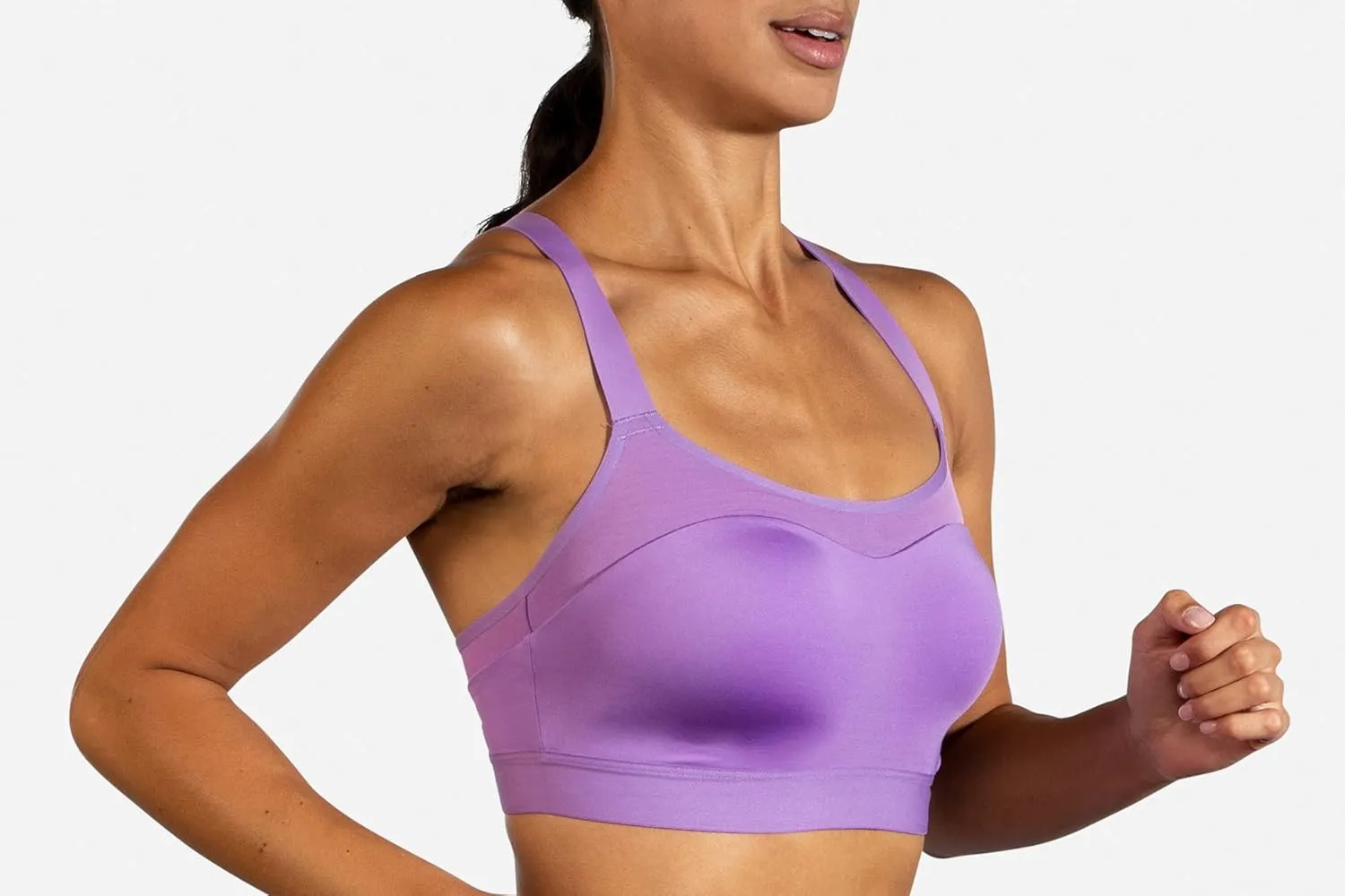 Brooks Dare Racerback Women’s Run Bra for High Impact Running, Workouts and Sports with Maximum Support