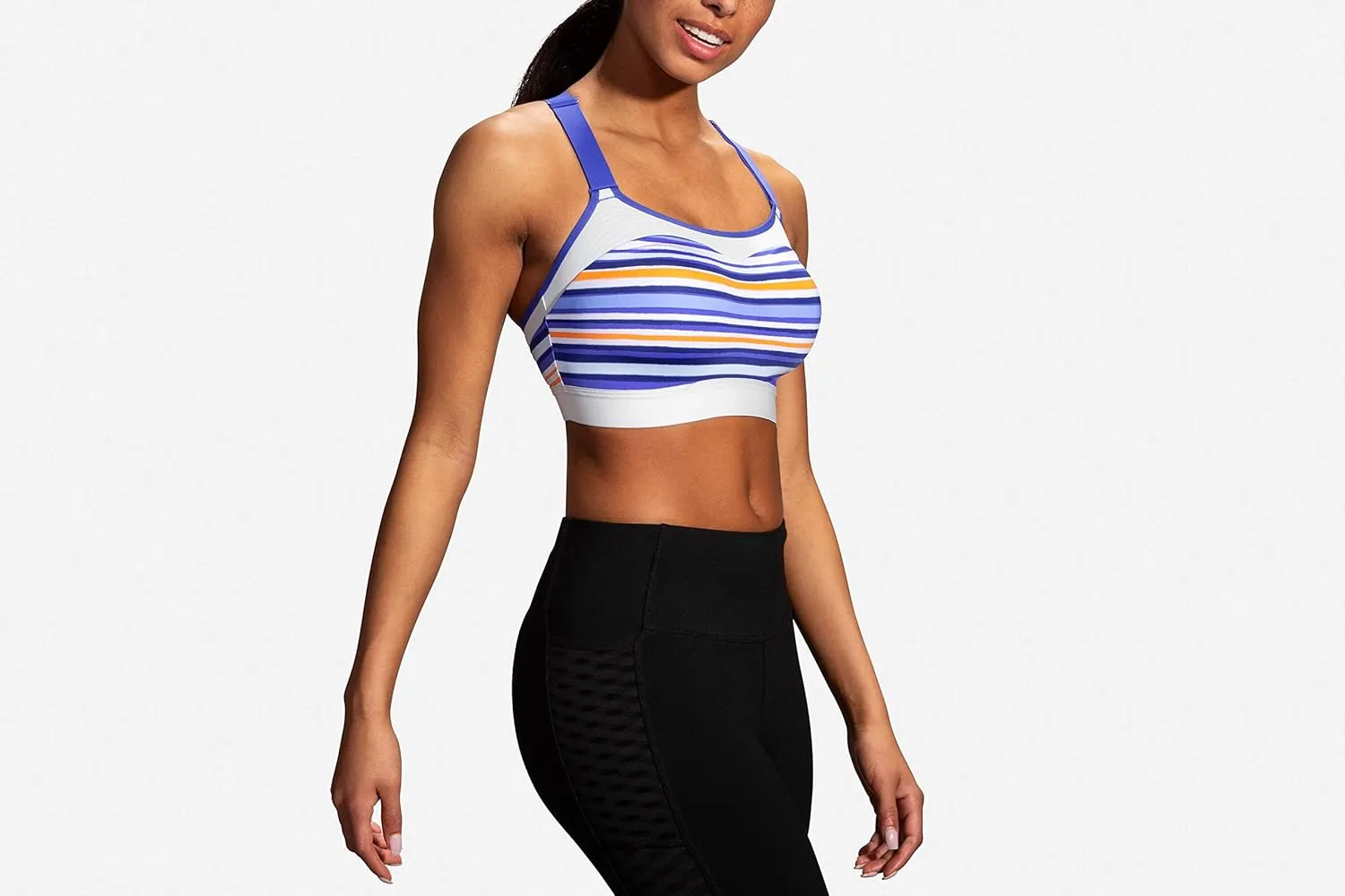 Brooks Dare Racerback Women’s Run Bra for High Impact Running, Workouts and Sports with Maximum Support