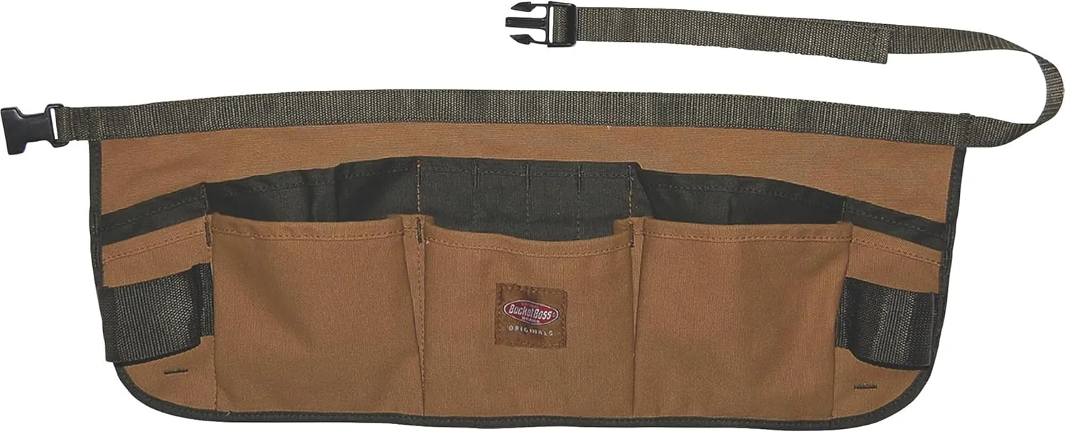 Bucket Boss Canvas SuperWaist Work Apron in Brown, 80100