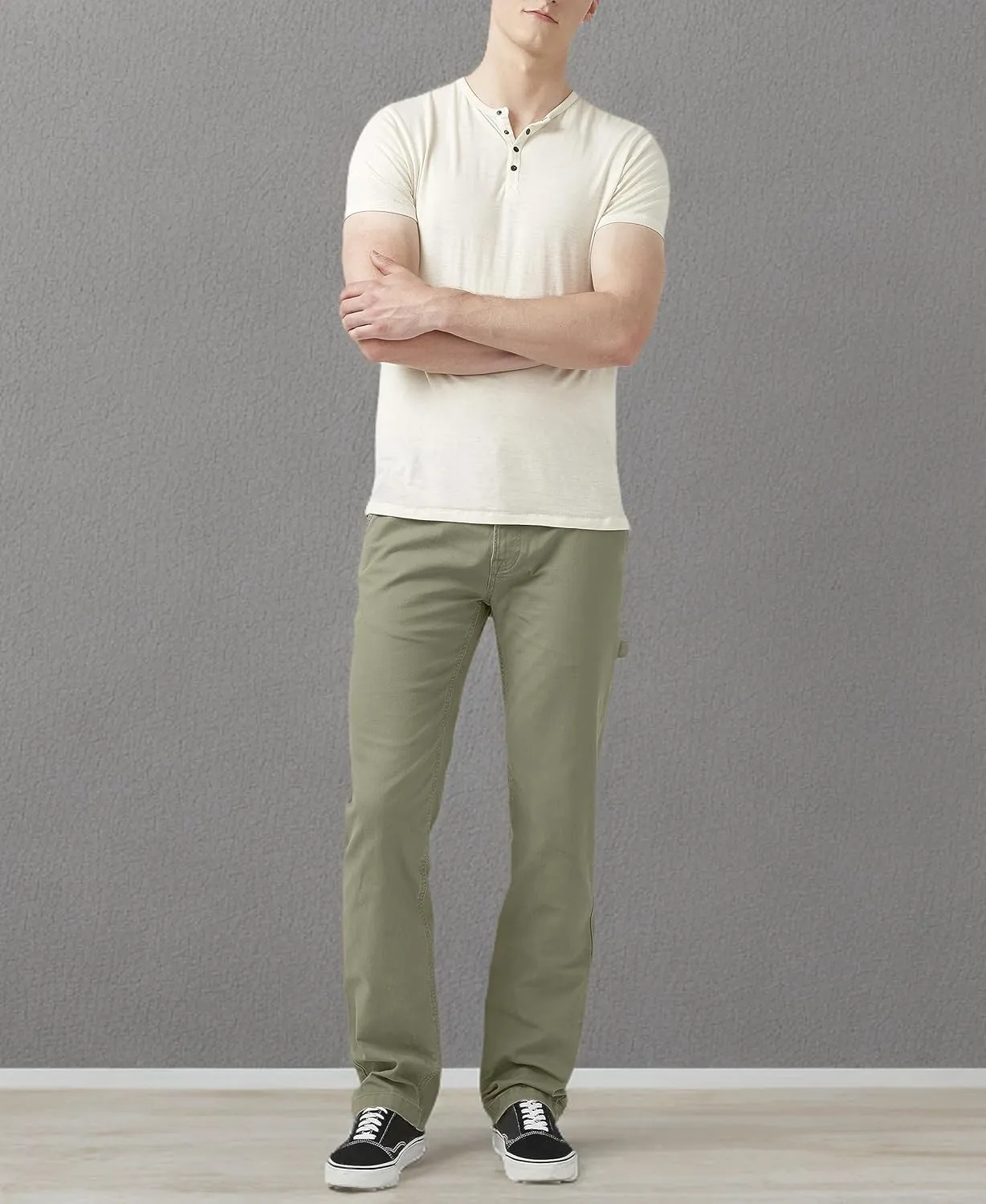Buffalo David Bitton Men's Straight Six Carpenter Pant