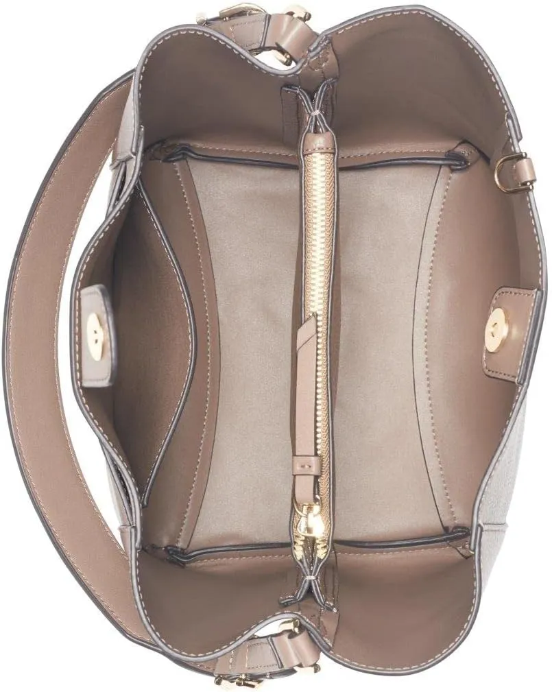 Calvin Klein Denver Perforated Montego Logo Hobo Shoulder Bag