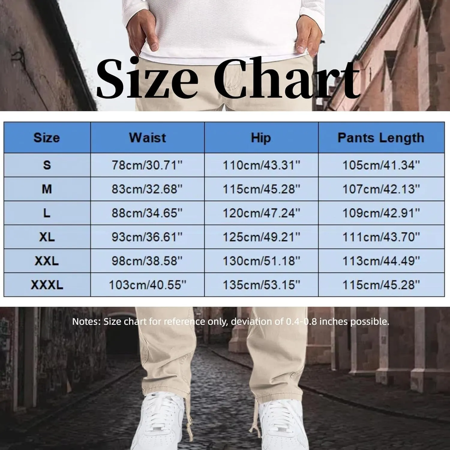 Cargo Pants for Men Tactical Jogging Pants Baggy Wide Leg Sweatpants Elastic Waist Jogger Pant with Multi Pockets
