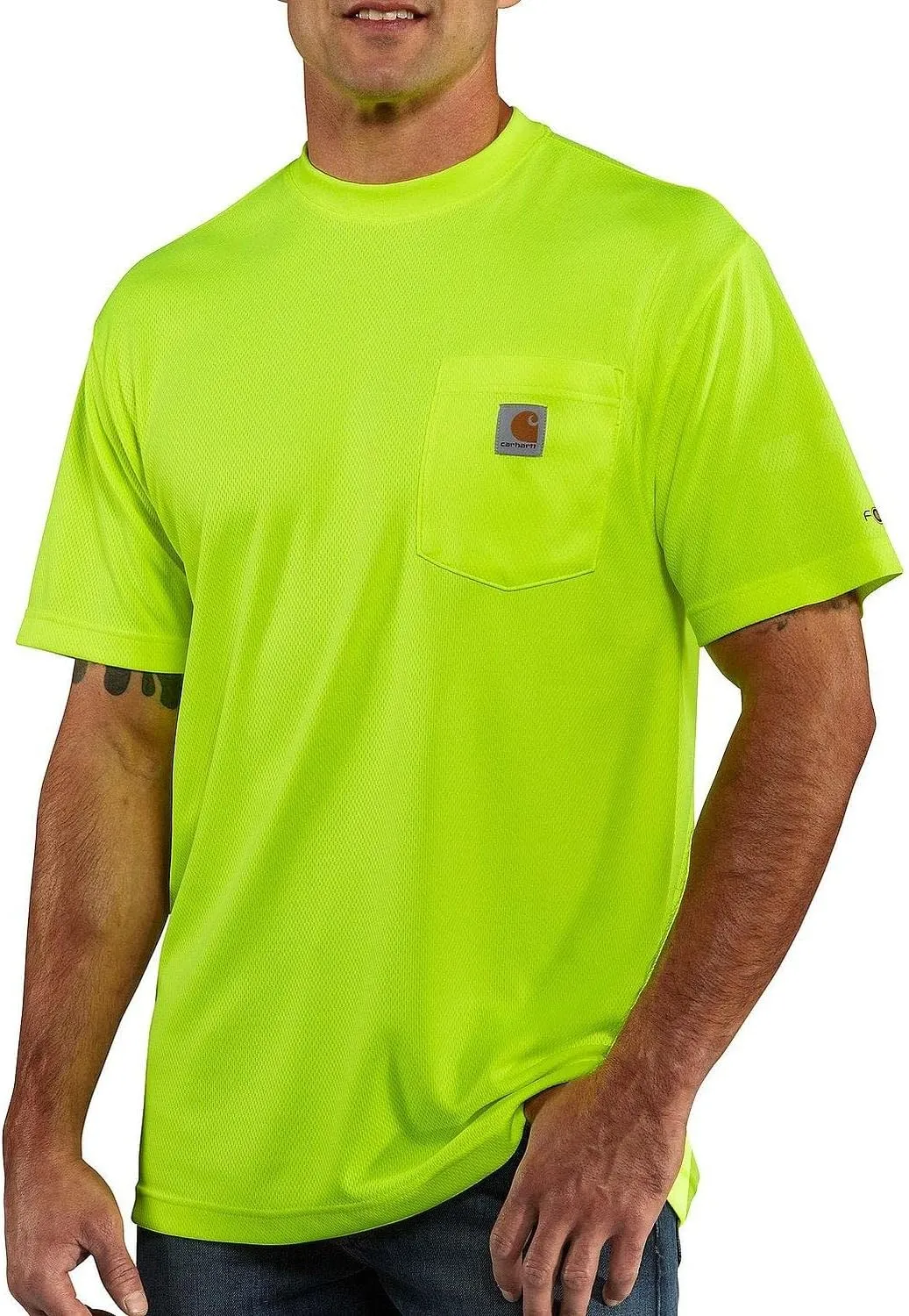 Carhartt Men's 100493 Force® Color Enhanced Short Sleeve T-Shirt