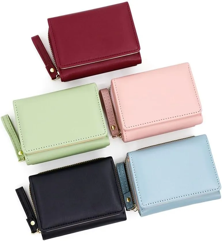 Carrying Women's Short Change With You When You Travel Is Suitable For Long-term Use purse(Blue)