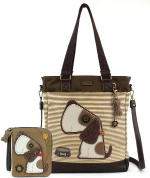 CHALA Work Tote with Zip Around Wallet
