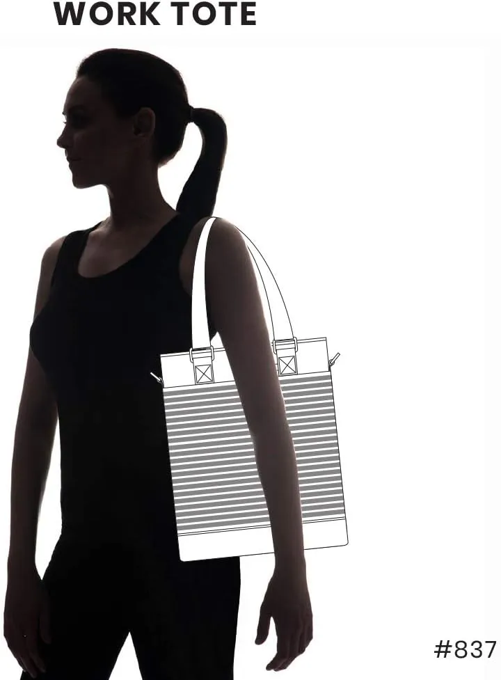 CHALA Work Tote with Zip Around Wallet