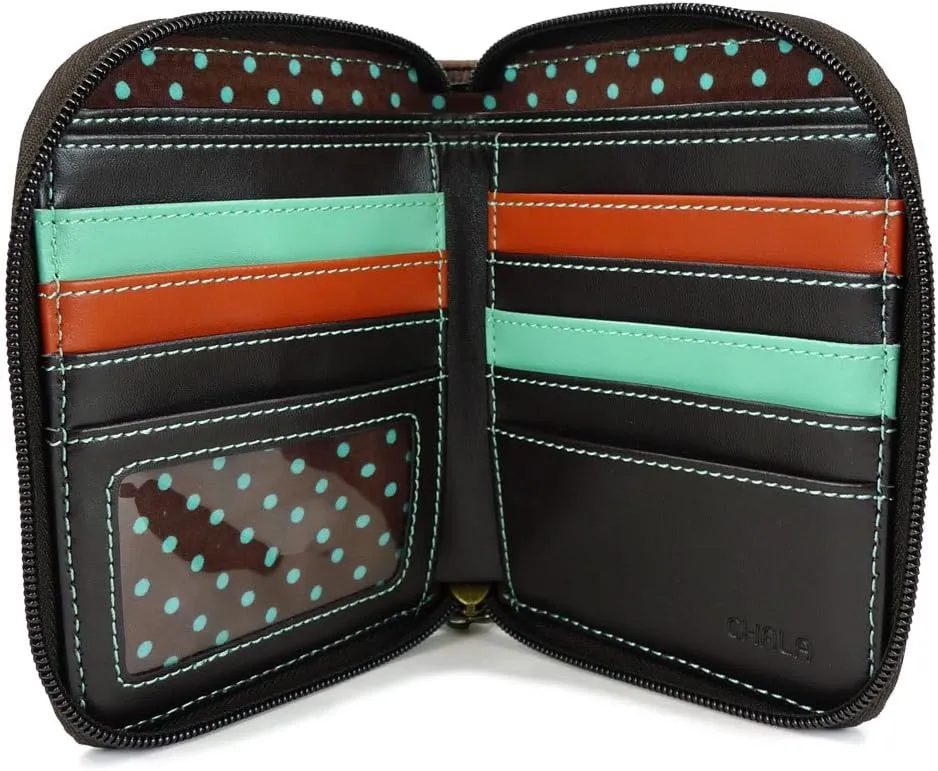 CHALA Work Tote with Zip Around Wallet