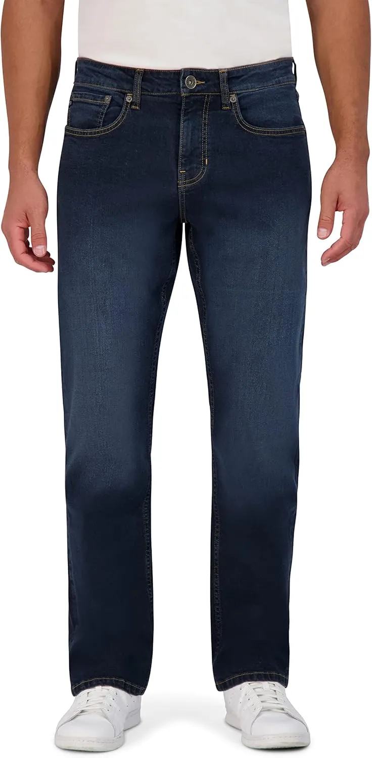 Chaps Men's Relaxed Fit Jeans - Comfort Stretch Denim Jeans - Classic Fit Jeans for Men
