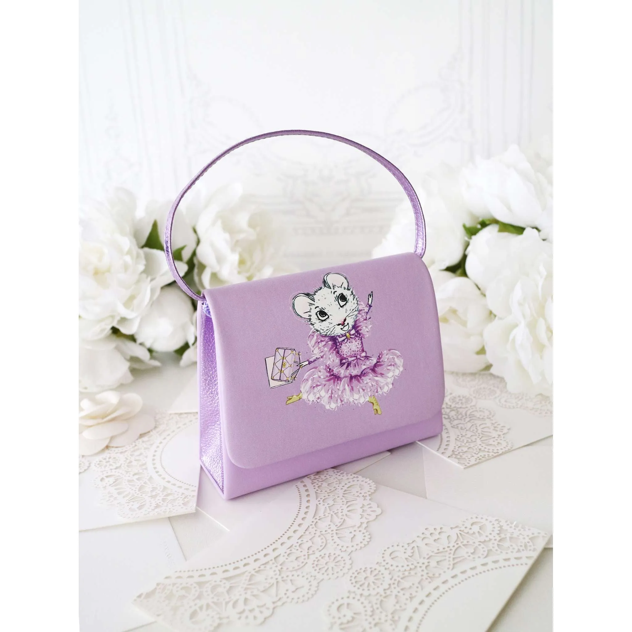 Claris The Secret Crown Mini Handbag in Lilac