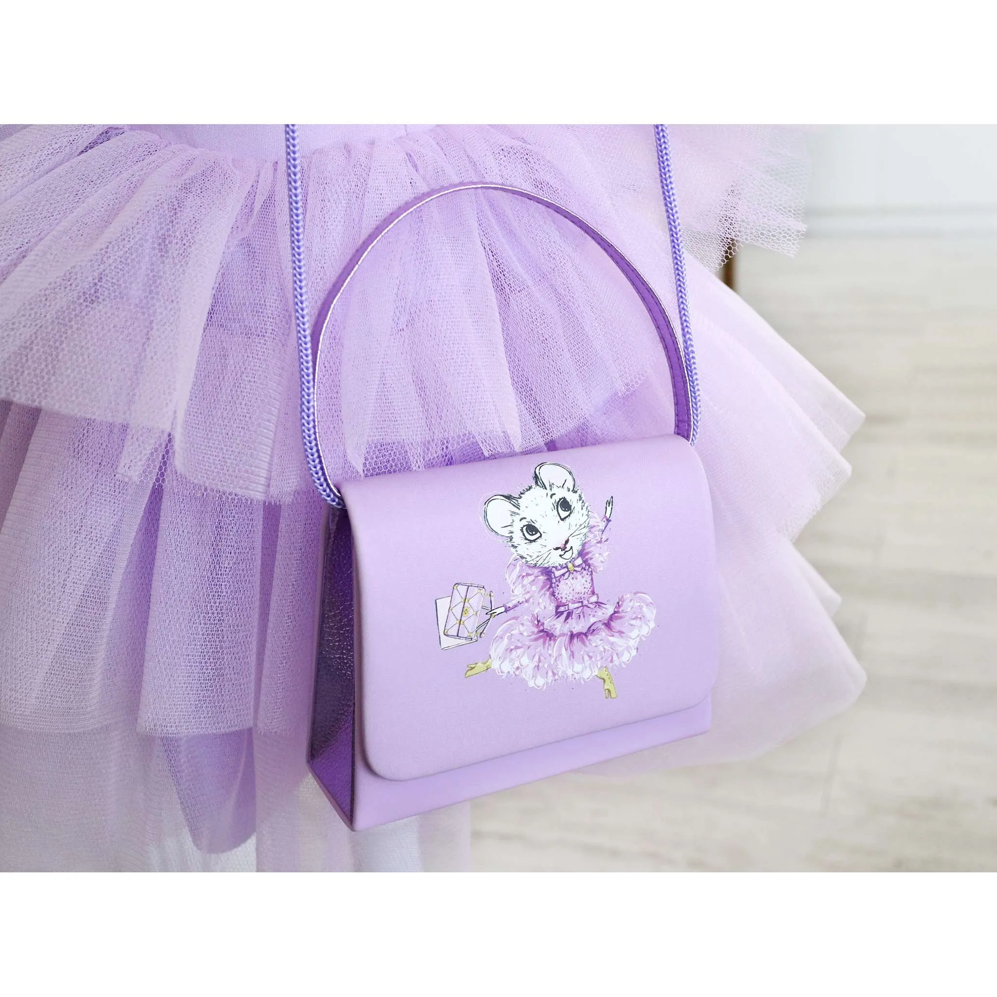 Claris The Secret Crown Mini Handbag in Lilac