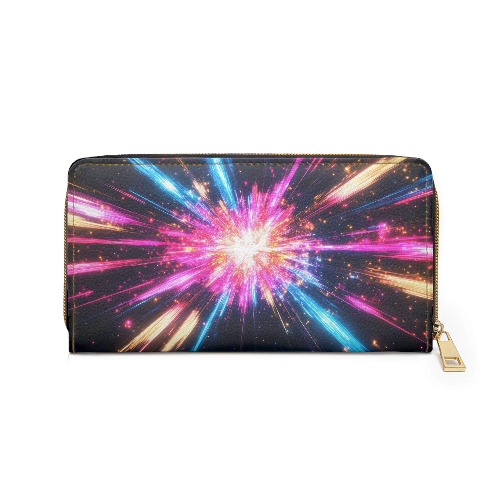 Colorful Cosmic Burst Cell Phone Clutch Wallet – Bold, Stylish, and Practical Accessory for Everyday Use