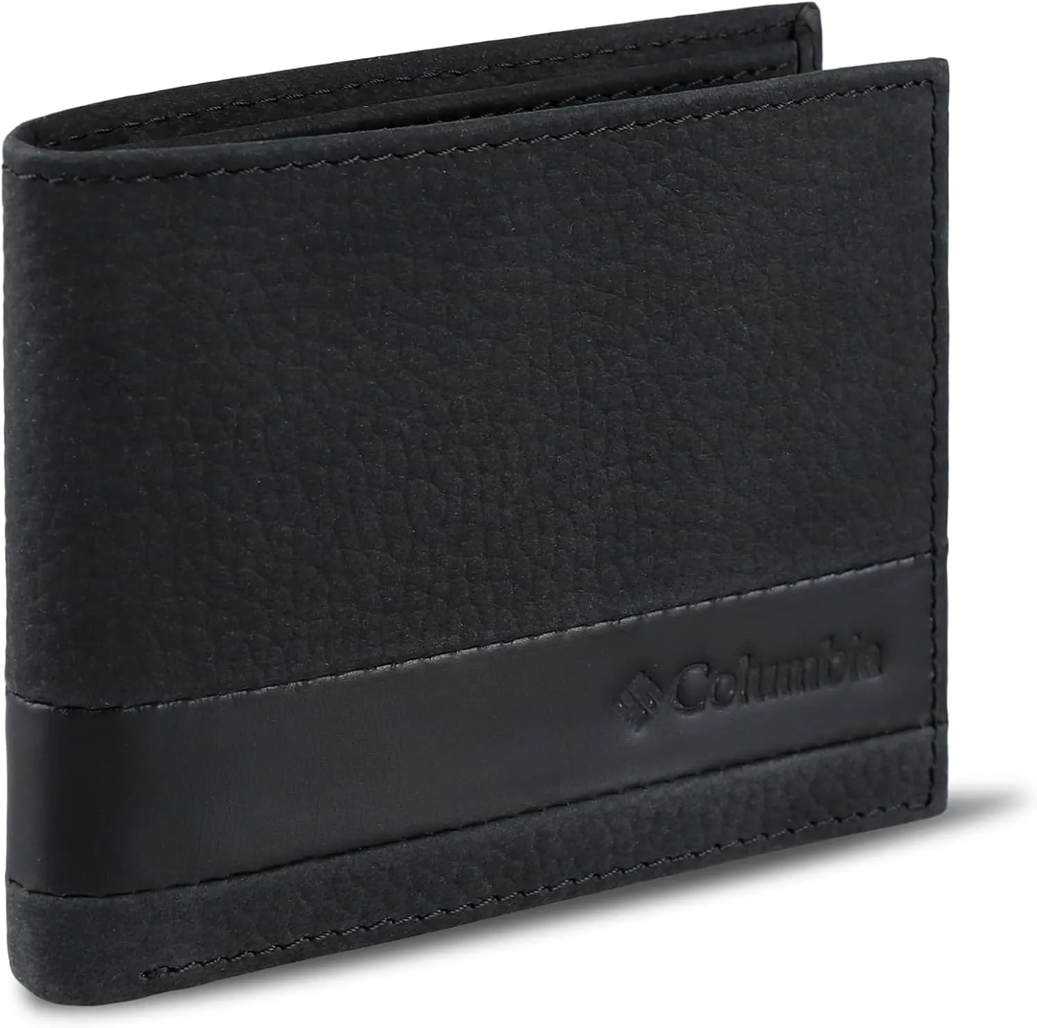 Columbia Men's Everyday Bifold Wallet-Multiple Card Slots, Id Window