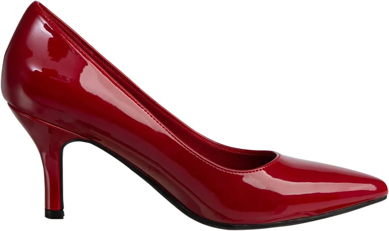 Comfort Plus by Predictions Women's Janine Pointy Toe Pump