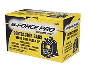 Contractor Tough Heavy Duty Clean-Up Bags