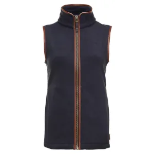 Country Fleece Gilet Ink Navy