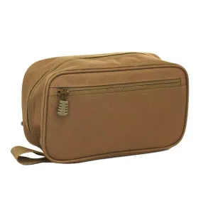 Coyote Brown Concho Hanging Toiletry Bag