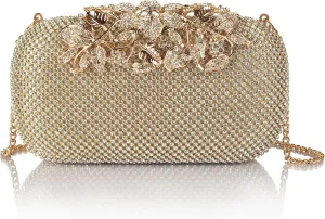 Crystal Evening Bag Rhinestone Bride and Bridesmaid Wedding Prom Party Formal Clutch Purses for Women Evening