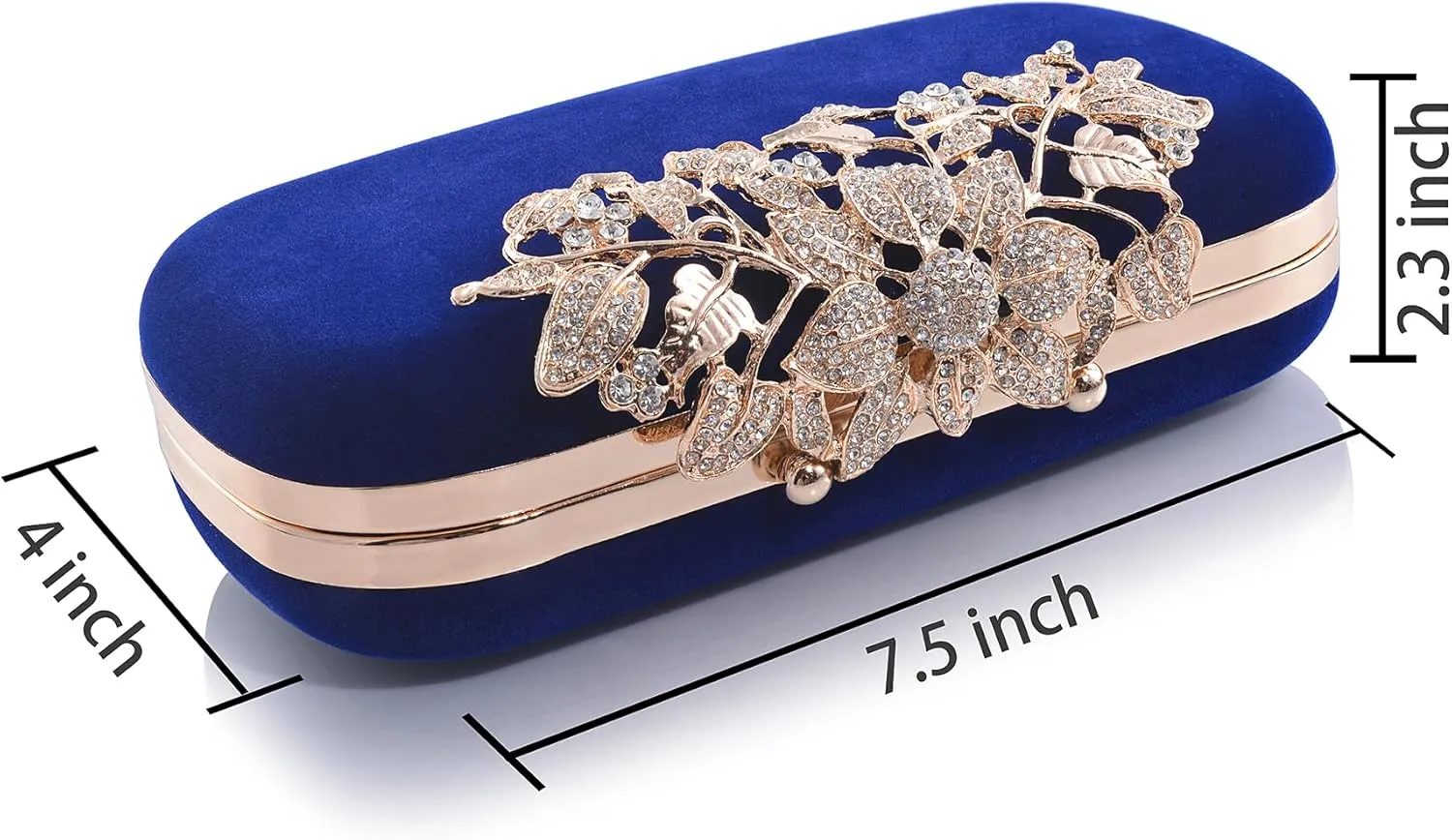 Crystal Evening Bag Rhinestone Bride and Bridesmaid Wedding Prom Party Formal Clutch Purses for Women Evening