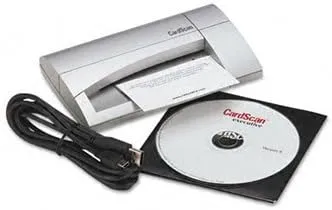 CSA08180ENG - CardScan Executive Contact Management Scanning System, 300 x 600dpi