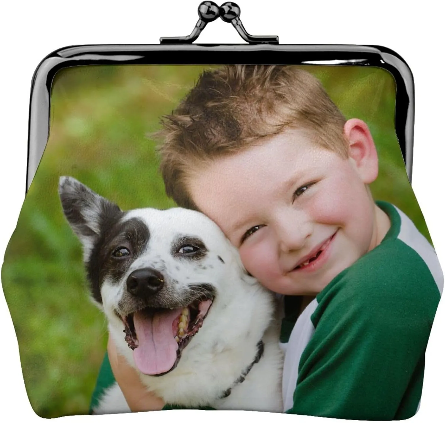 Custom Coin Purse Personalized Change Purse Design Your Photo Logo Name Change Purse Wallet Zipper Durable Cash Pouch Storage Bag for Women Gifts (Style 1)