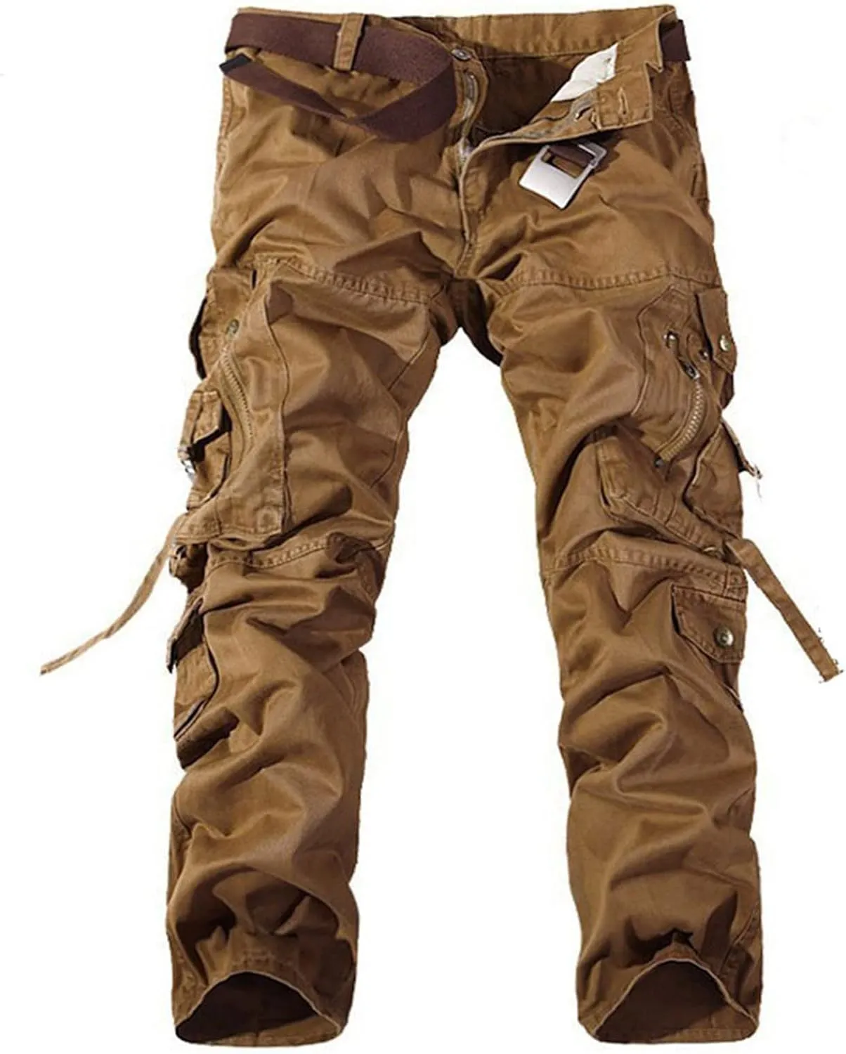 Dademeo Tactical Cargo Pants for Men Stretch Relaxed Fit Outdoor Work Pants Military Ripstop Casual Combat Assault Trousers