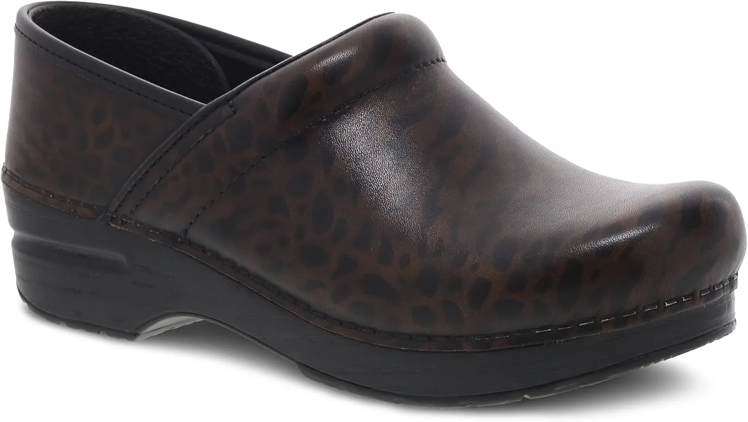 Dansko Women Professional Clog, Zebra Brush Off, 42.5/43 EU