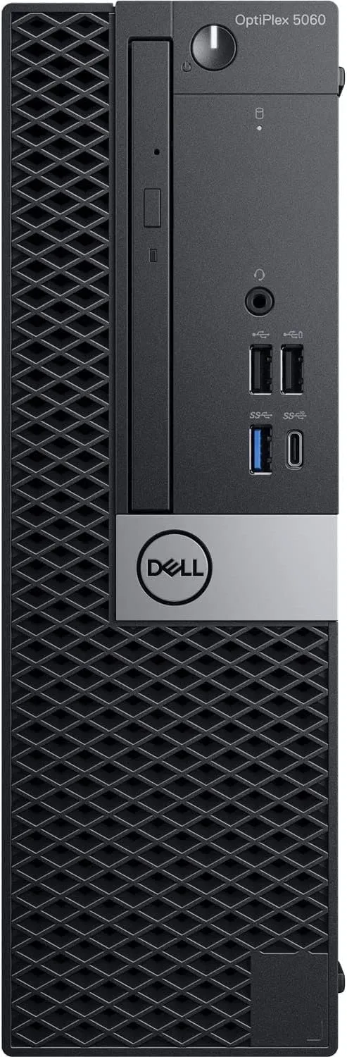 Dell Optiplex 5060 Desktop Computer | Hexa Core Intel i5 (3.2) 8GB DDR4 RAM 1TB SSD Solid State Windows 11 Professional Home or Office PC, Black (Renewed)