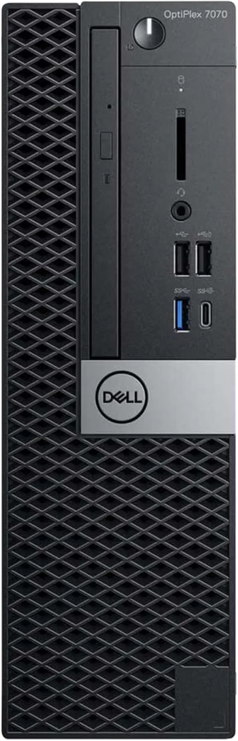 Dell Optiplex 7070 Desktop Computer | Hexa Core Intel i5 (3.2) | 32GB DDR4 RAM | 1TB SSD Solid State | Windows 11 Professional | Home or Office PC (Renewed), Black