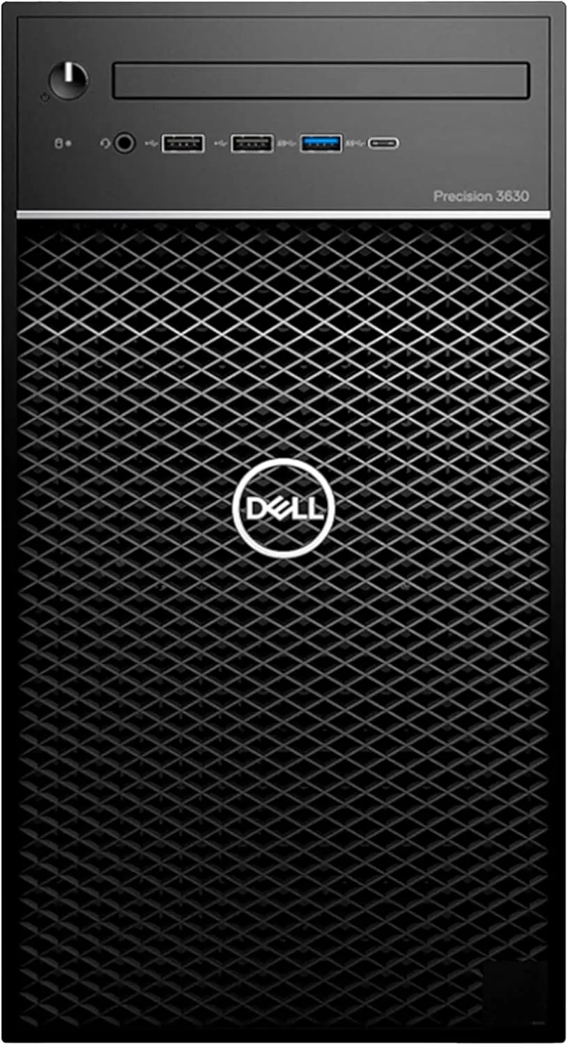 Dell Precision 3630 Tower Desktop Computer | Intel i7-8700 (3.4) | 32GB DDR4 RAM | 1TB SSD Solid State | Windows 11 Professional | Home or Office PC (Renewed)