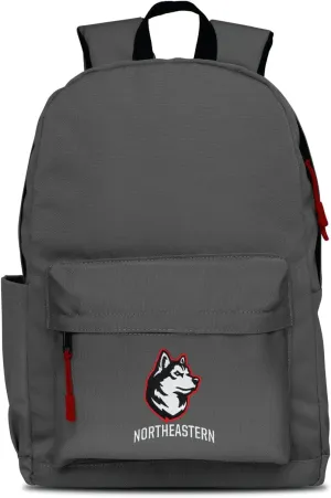 Denco Northeastern Huskies Lightweight 17” Campus Laptop Backpack - Ideal for the Gym, Work, Hiking, Travel, School, Weekends, and Commuting