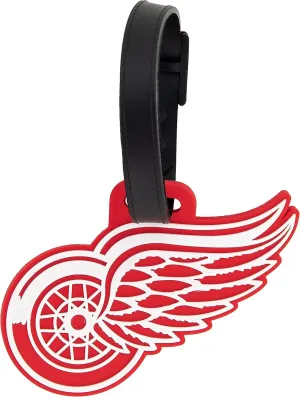Desert Cactus Detroit Red Wings Luggage Tag Team NHL National Hockey League Bag (PVC)