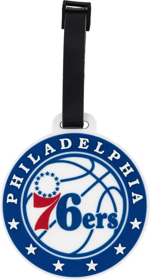 Desert Cactus Philadelphia 76ers Luggage Tag Team NBA National Basketball Association Bag (PVC Luggage Tag)