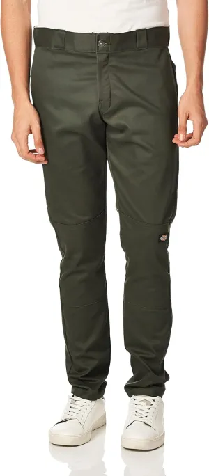 Dickies Men's Skinny-Straight Double Knee Work Pant