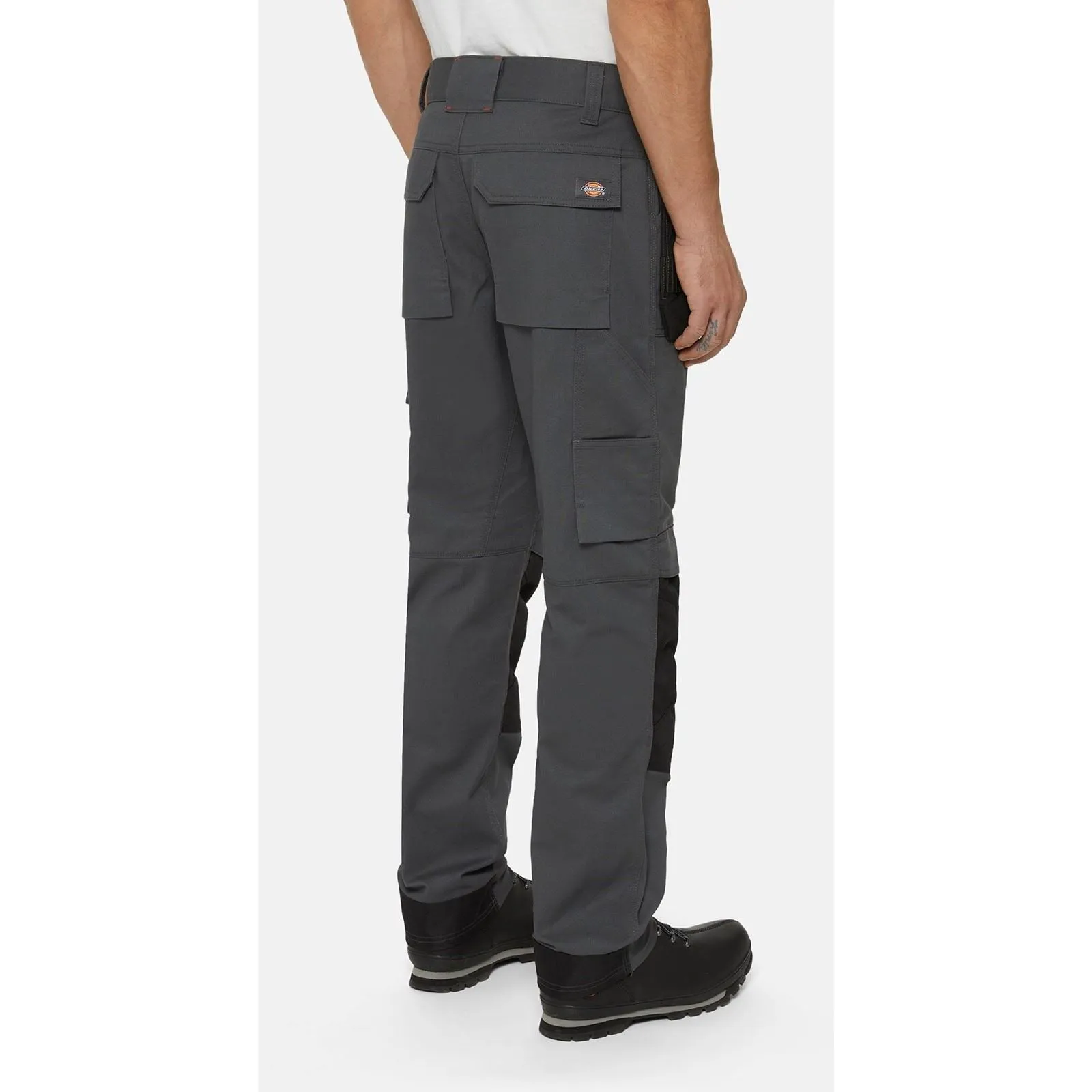 Dickies Multi Pocket Utility Polyester Men's Grey Work Trousers